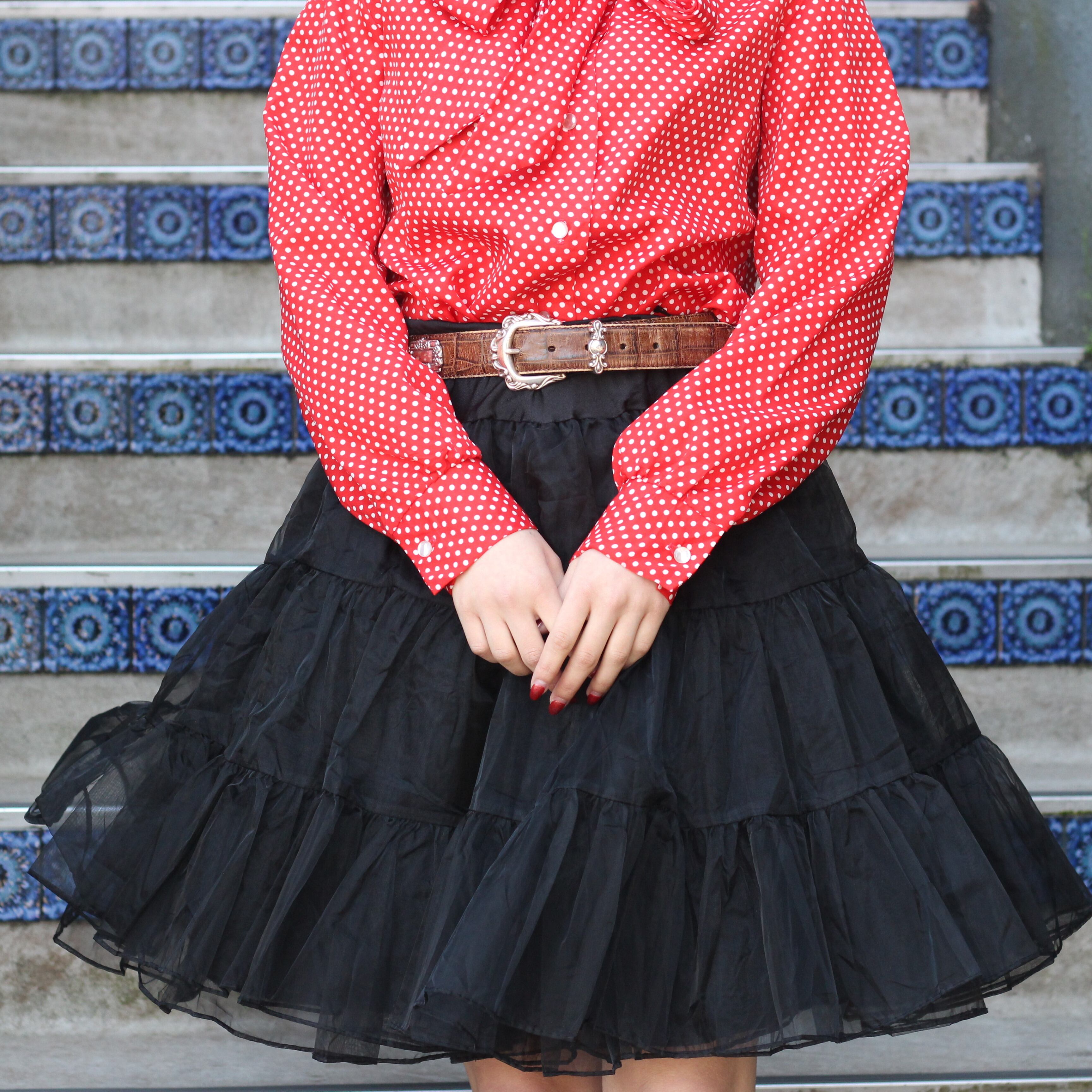 us vintage skirt.レディース