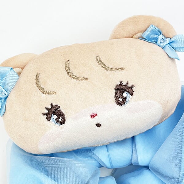 mikko illustrations ミッコ ラテ ぬいぐるみ付き シュシュ