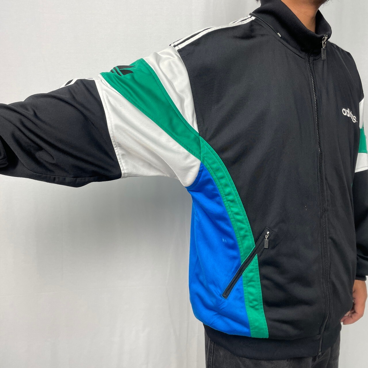 80年代 adidas アディダス ジャージ トラックジャケット メンズXL相当 