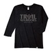 【在庫限りで販売終了】Tri Brend 3/4 Sleeve T-Shirt / TW / Black