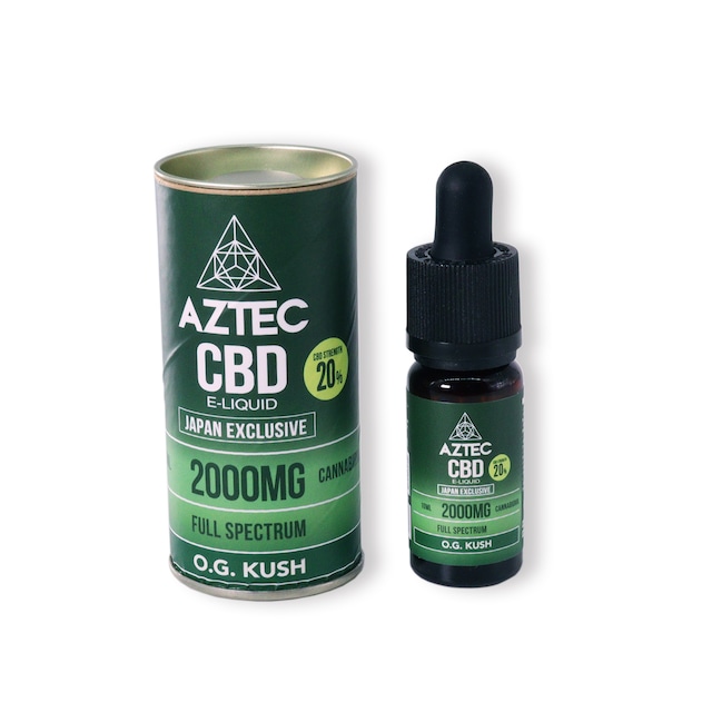 【FULL SPECTRUM】 CBD 20% CBD E-LIQUID 10ml 2000mg〈O.G KUSH〉