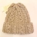 Cable Bobcap　Beige