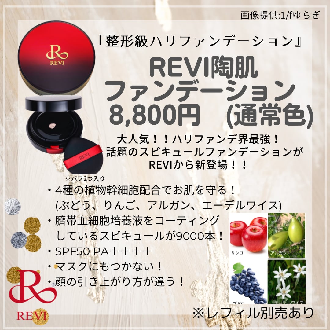 ☆REVI ❤︎②回分☆選べるプレゼント ❤︎陶肌トリートメント ...