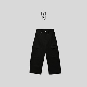 Premium Curve Cotton Cargo Pants (3color)