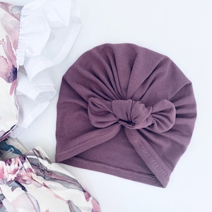 bow turban (lavender) リボンターバン　ラベンダー