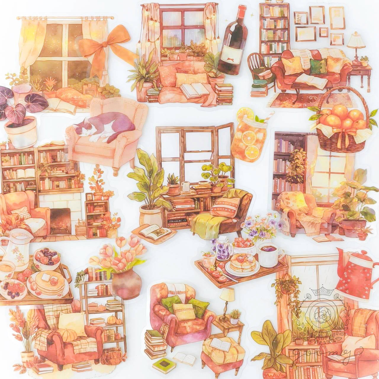 フレークシールThe Little Beauties Of Life 2 <S834>