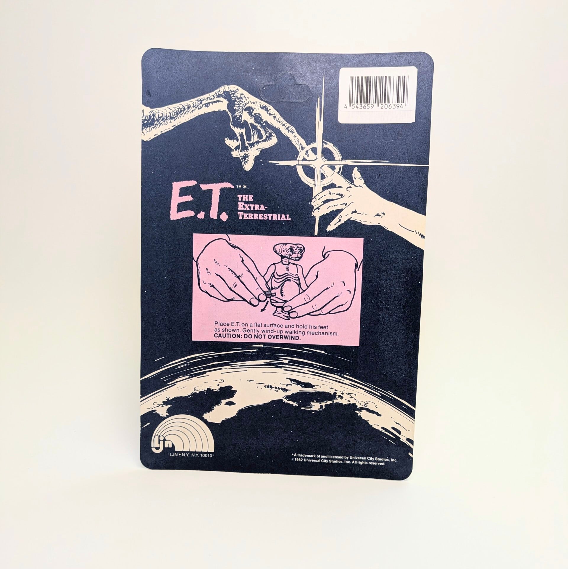 ☆ VINTAGE DEADSTOCK ☆【 E.T. (イーティー) 】 E.T. THE EXTRA-TERRESTRIAL Windup Toy ぜんまい式 トコトコ 〚アメリカン雑貨 アメトイ〛