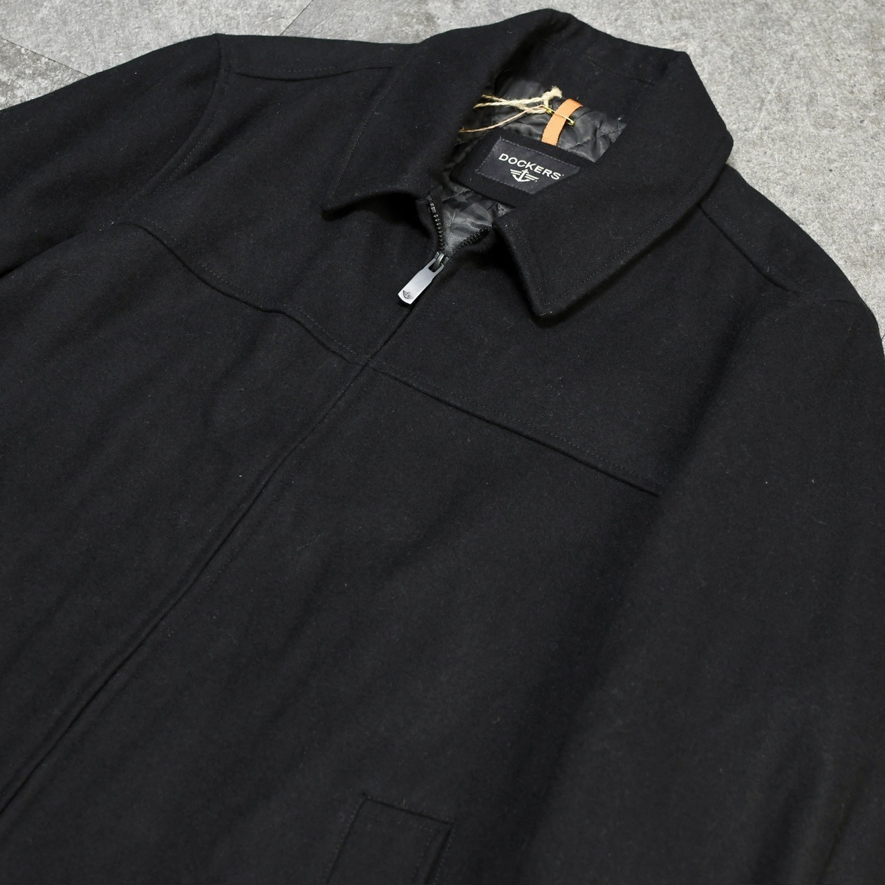 Dockers wool jacket black
