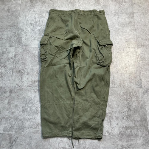 60s フランス軍 実物 M-64 フィールドパンツ 92 XC w35 詳細写真7