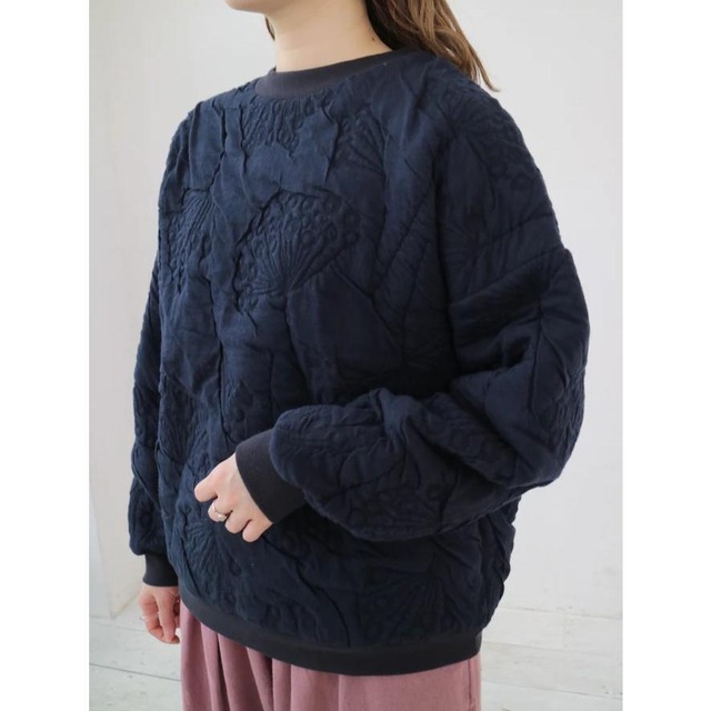 YARRA (ヤラ) 木の実キルトＪＱＤドロッププルオーバー【日本製】YR-1541-225