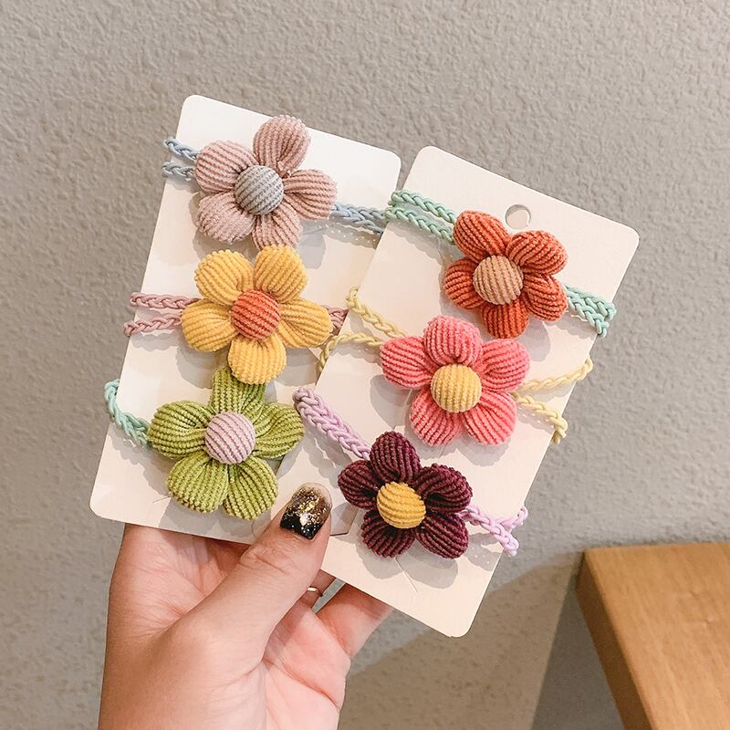 ウールFlowerデザイン オータムウィンターリング アクセサリー 秋物 冬物 指輪 フラワーデザイン ブラック・アイド・ピーズ66772095236