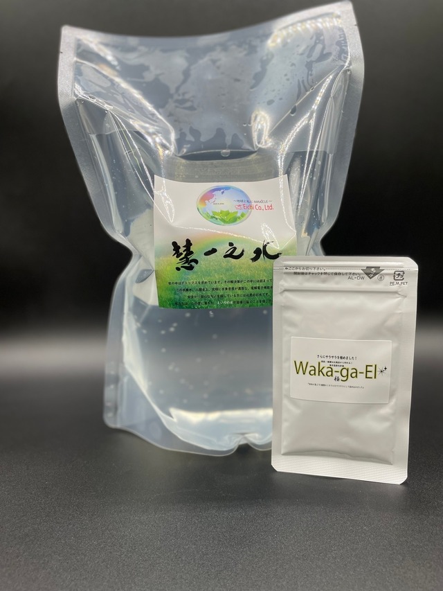 【定期便】慧一之水 2L + Waka-ga-El 10日分　