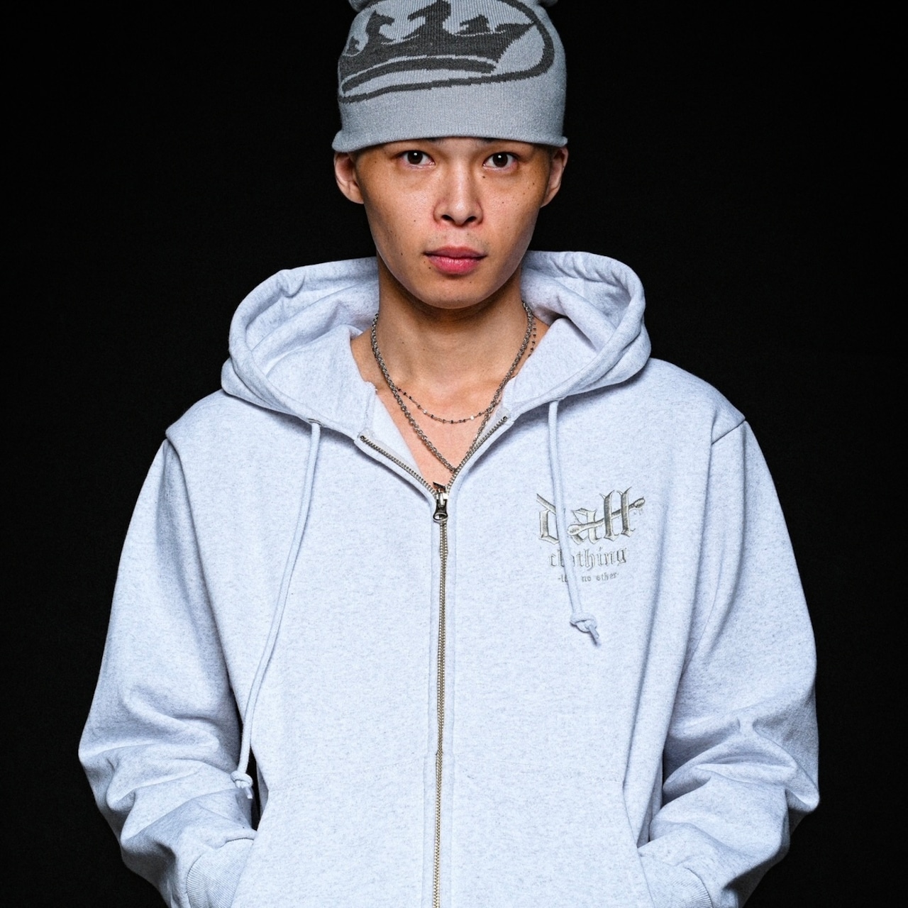 OG LOGO HEAVYWEIGHT ZIP HOODIE