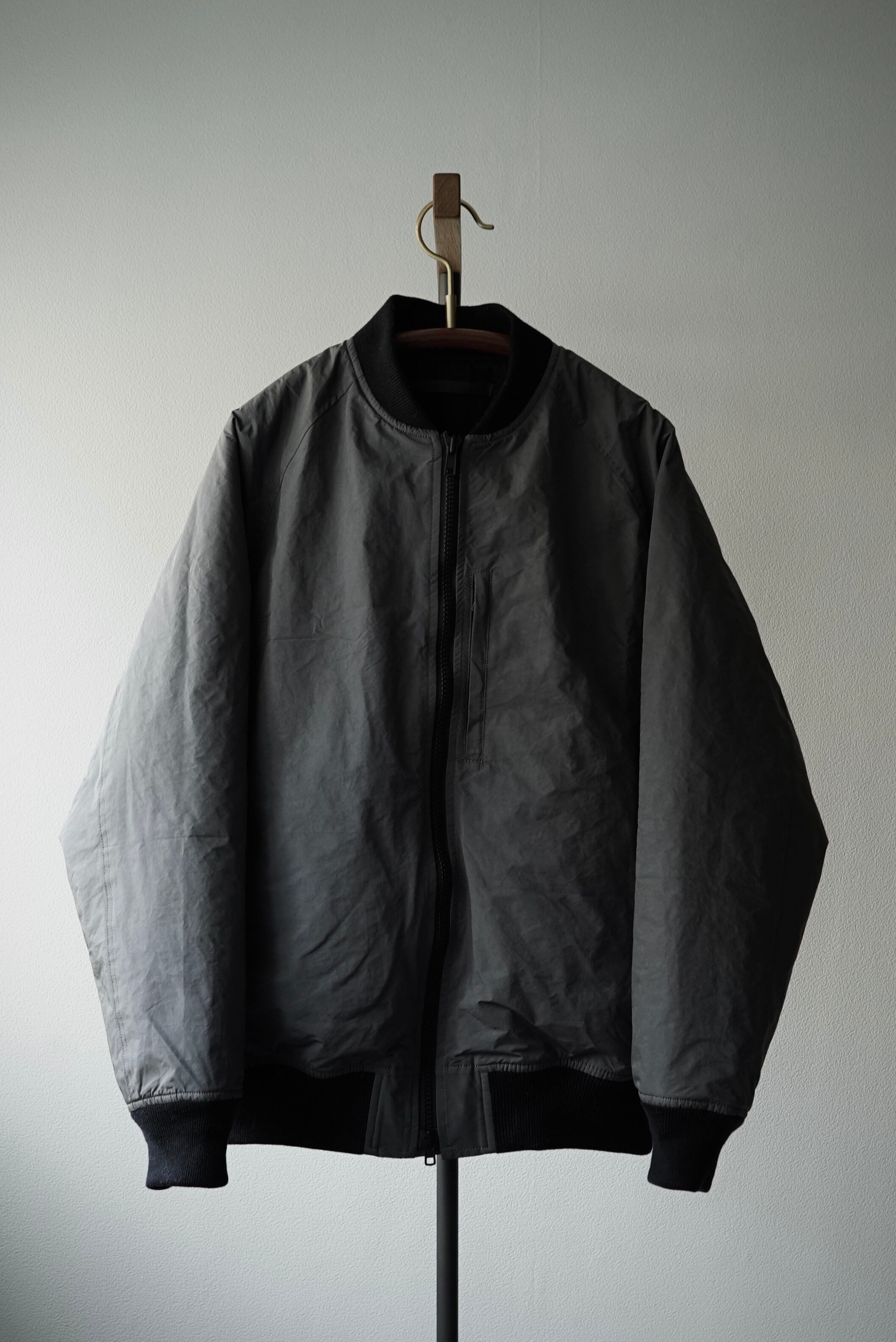 Lite Milicloth +Climashield / Flight Jacket（GRAY） | C O L I N A