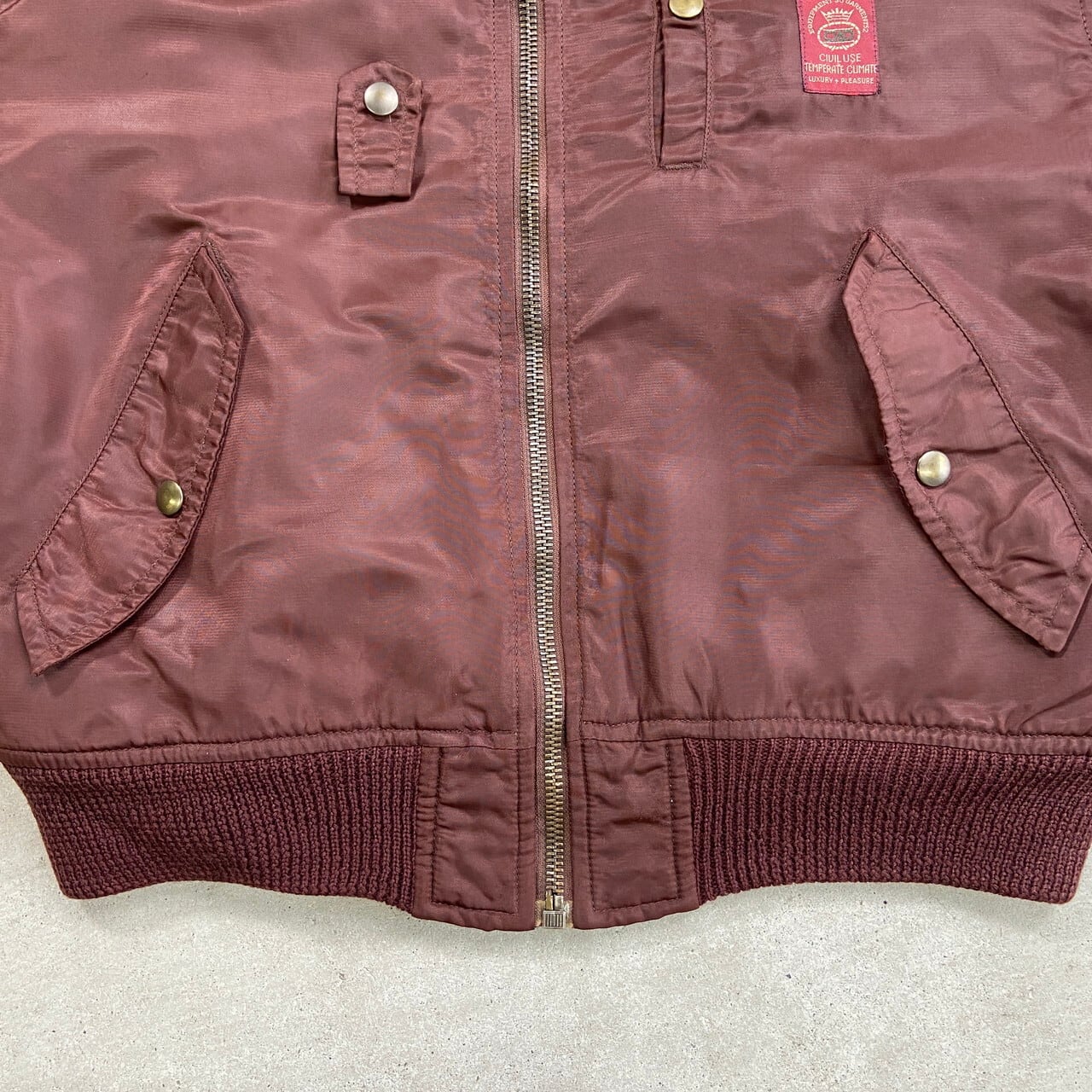 イタリア製 CiAO SPORTSWEAR MA-1タイプ ミリタリー フライト