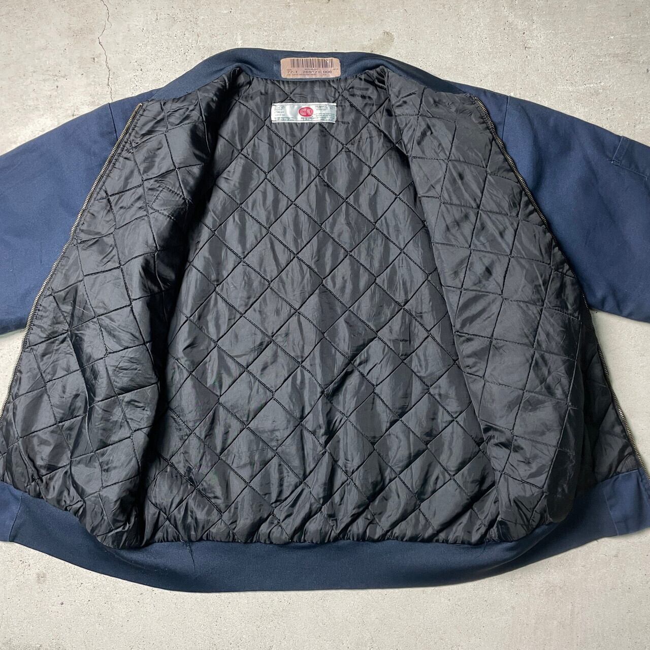 G&K SERVICES ワークジャケット メンズL 古着 キルティングライナー