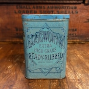 1930s エッジワース ヴィンテージ タバコ缶 Larus & Bro. Co. EDGEWORTH READY-RUBBED Vintage Tobacco Tin T-765