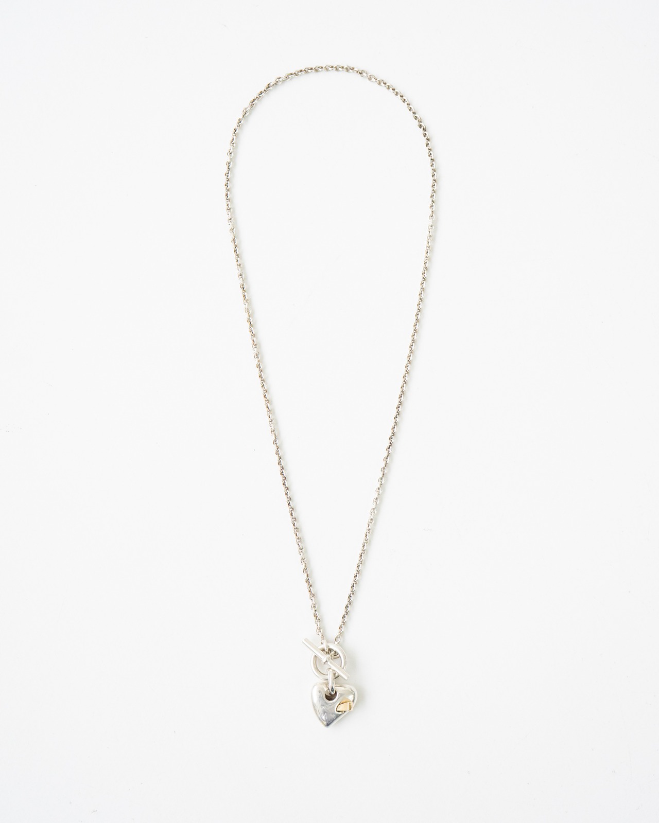 〈Hermès〉Clou de Forge Heart Pendant 2000s