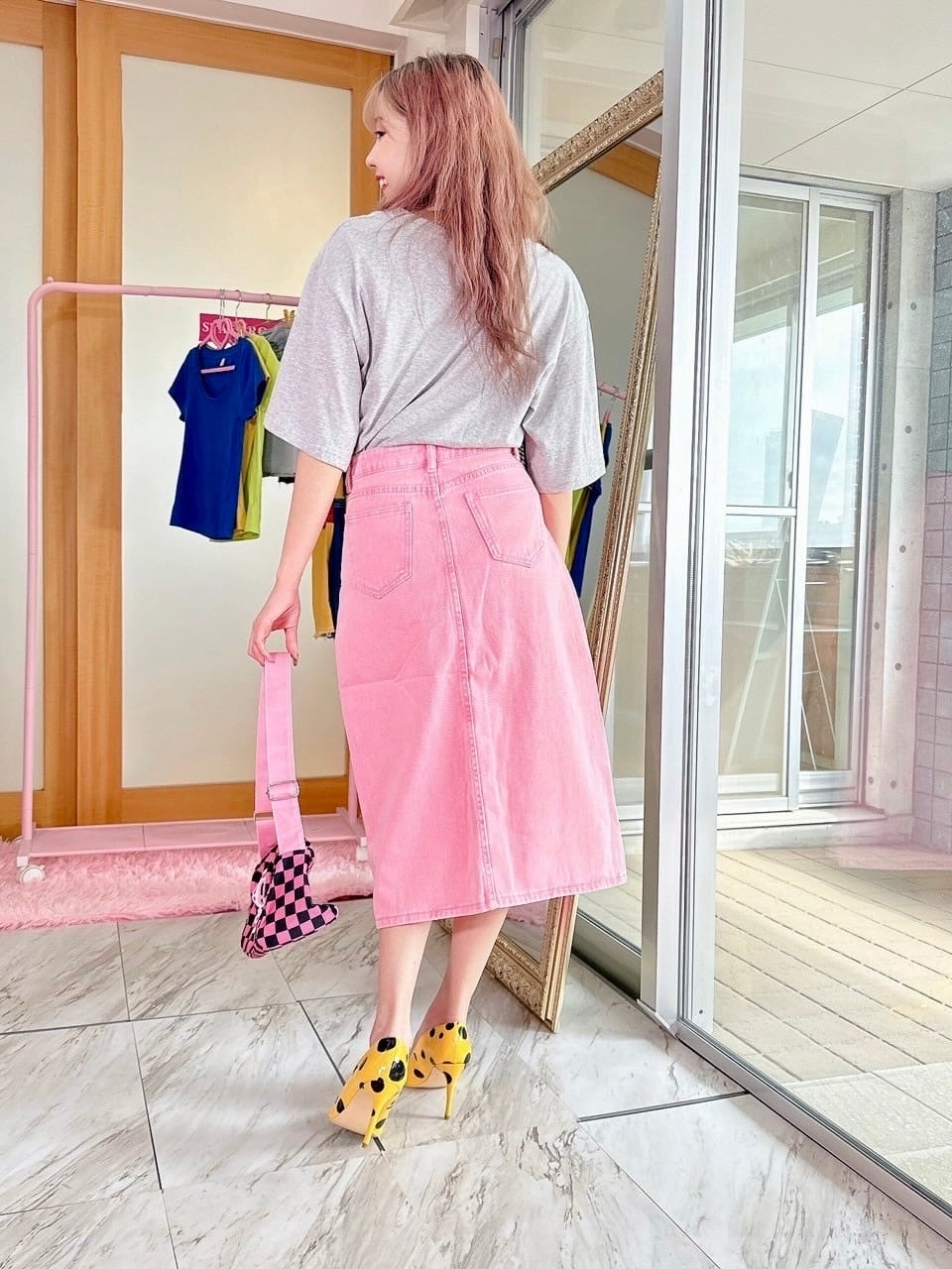 EVISU donna デニム タイトスカート ピンクペイント EVISU donna デニム タイトスカート ピンクペイント 楽天市場】エビス