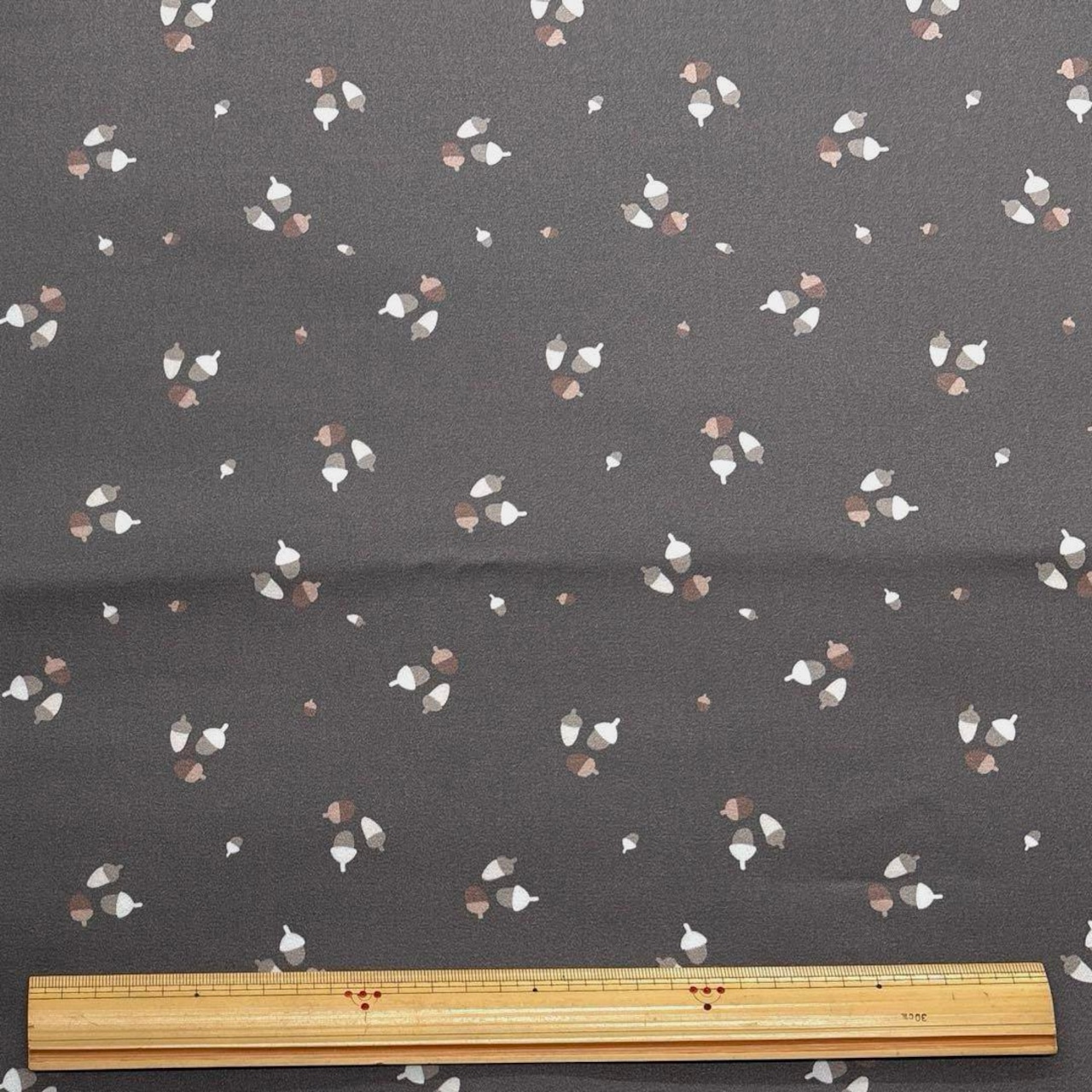 TB755◆1m◆SM◆スーピマコットン生地◆マレファブ◆どんぐり