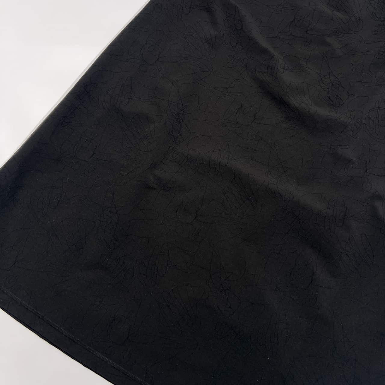 上下 t.b セットアップ 総柄 ブラウス スカート 40/ブラック レディース センソユニコ