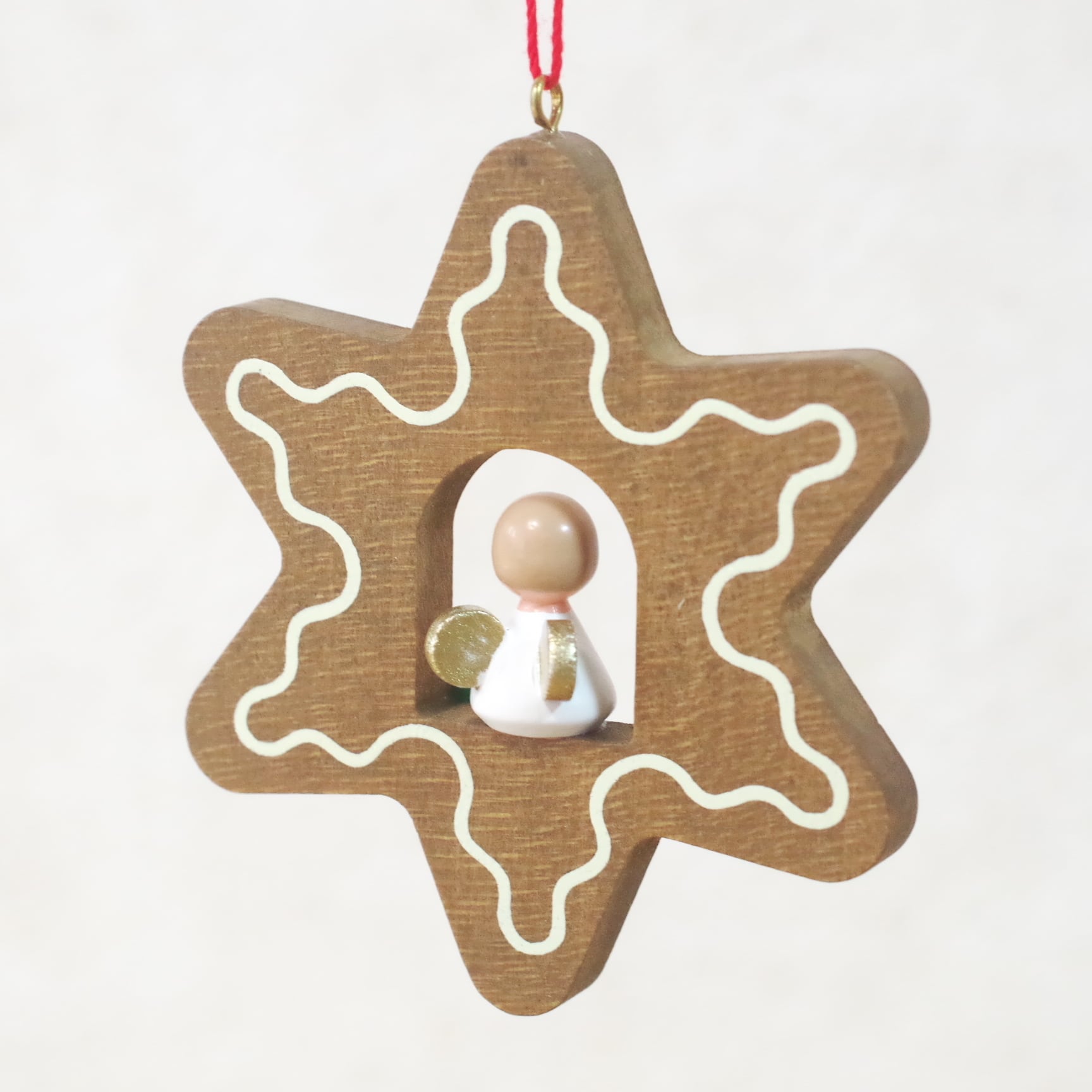 ドイツ ウルブリヒト オーナメント ウルブリヒト オーナメント 切り株とサンタ | 木のおもちゃ専門