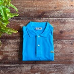 Vintage "L1212 Chemise Lacoste" Polo shirt Made in France/Turquoise/8