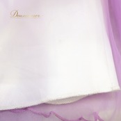 パーティドレス ワンピース ドレス パープル系 演奏会 発表会 パーティ 舞台 ダンス 前撮り カラードレス レース フリル 紫 フェミニン エレガント かわいい おしゃれ コンサート