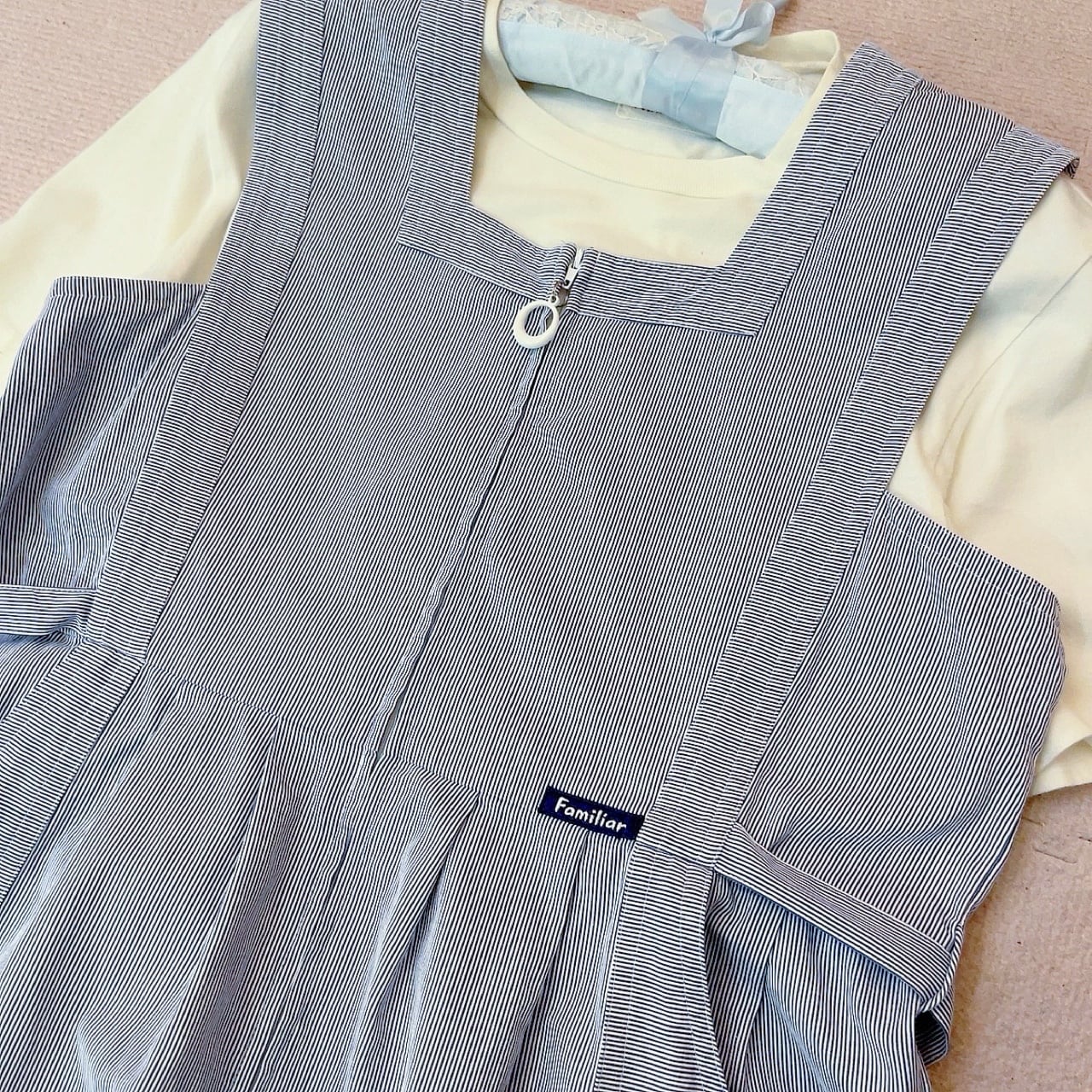 Familiar / hickory jumper skirt