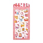 【ロット販売】【10入】サンリオJマシュマロステッカーズハッピーダイナー/キティ(6019046)