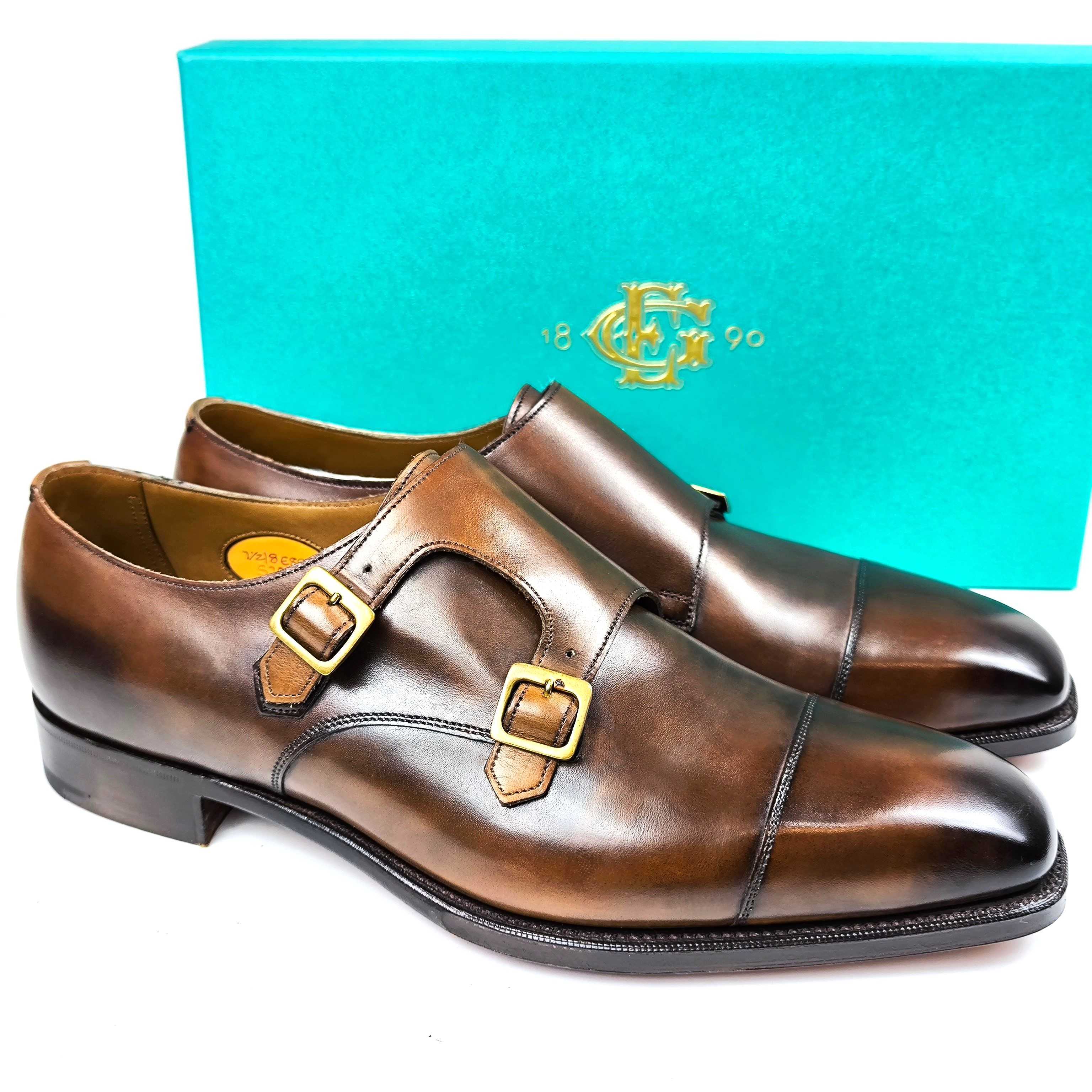 ★定価25.3万円・新品未使用★ エドワードグリーン ウエストミンスター WESTMINSTER ダークオーク 890ラスト サイズ7.5E BOX等付属