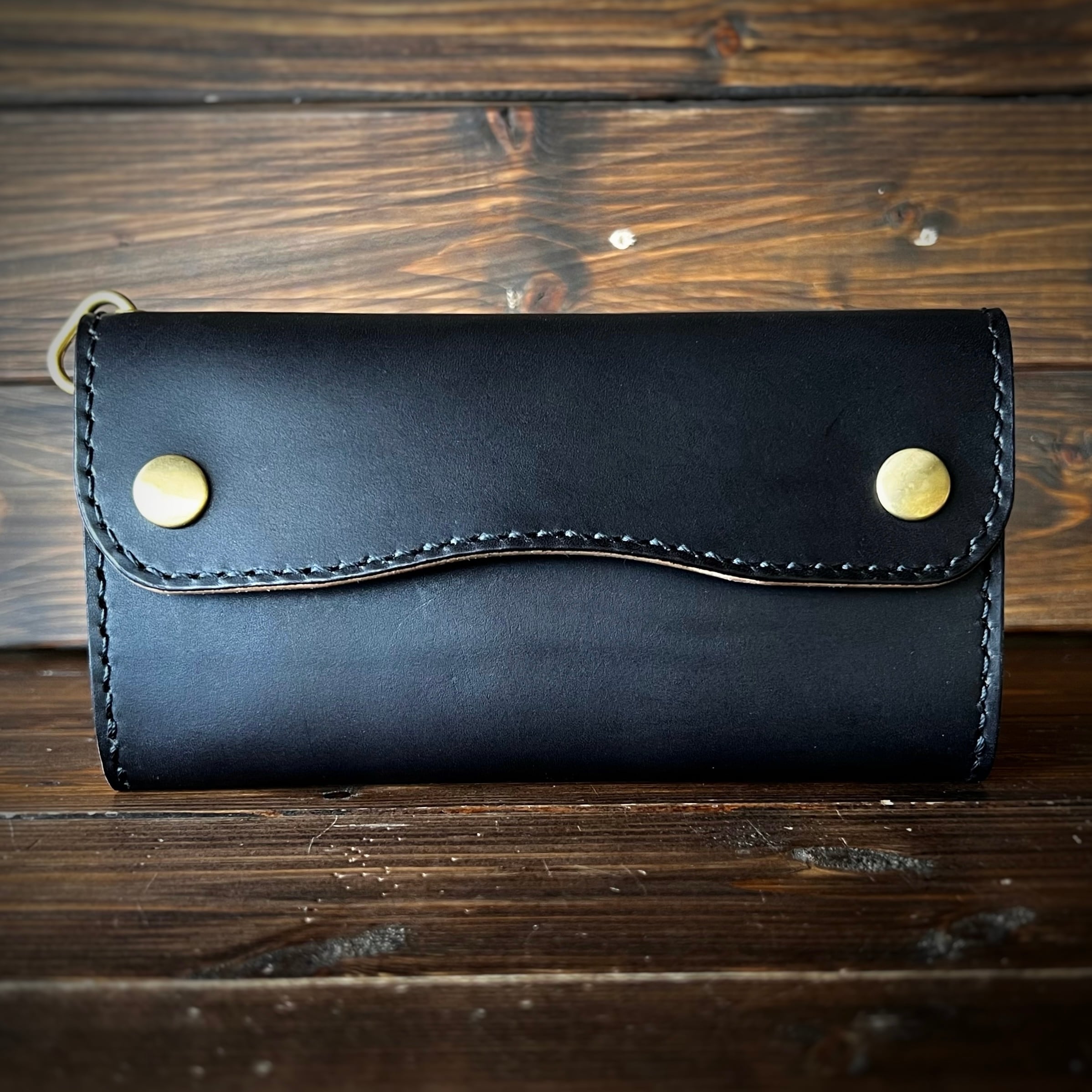 カスタムオーダー Trucker Wallet-14】 | yc_leather.craft