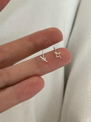 【即納商品】sparkling  star pierce