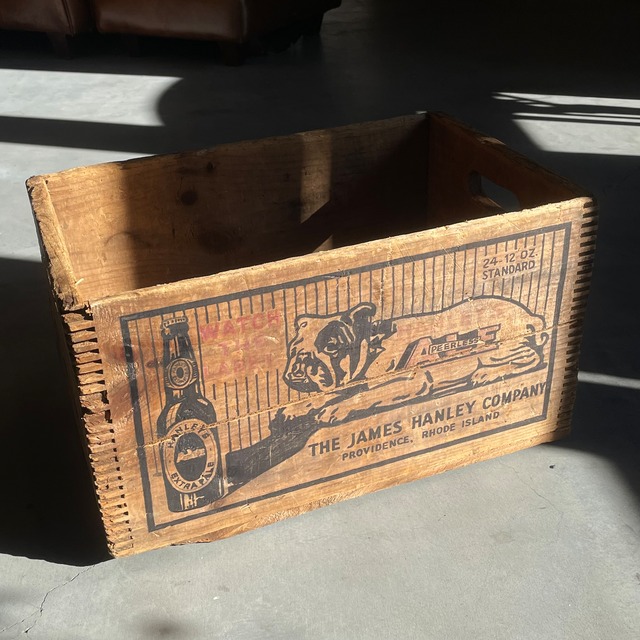 Wood Box "THE JAMES HANLEY COMPANY"