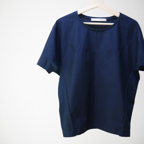 Shirts Fab. dolman cut&sew Navy ykcs-102