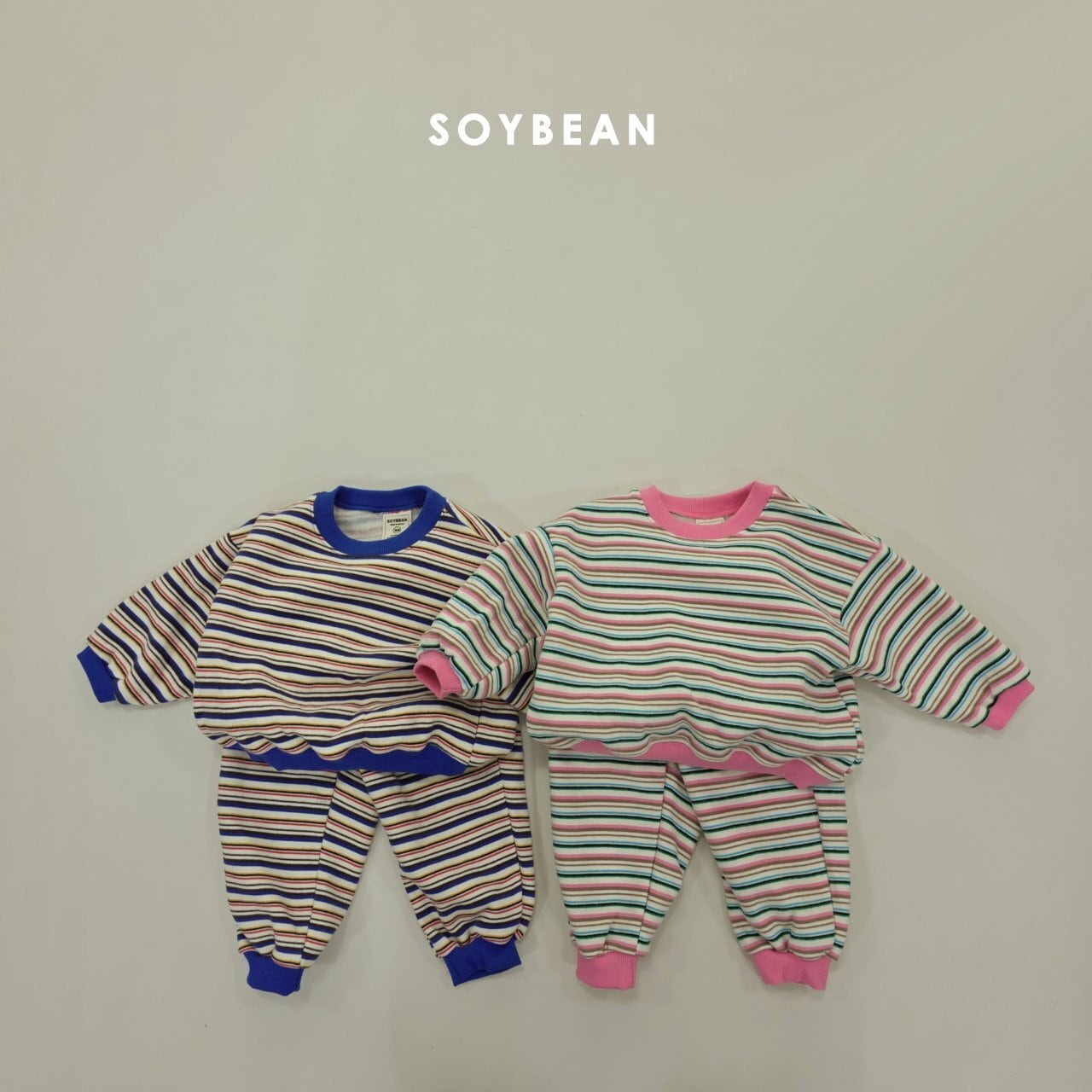«予約»«soybean» レインボーセットアップ 2colors