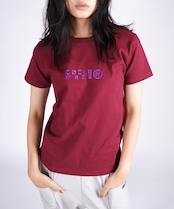【直営限定ITEM】COOLA MADE®エンブロイダリーコンパクトTシャツ (BURGUNDY) CQ-47067H