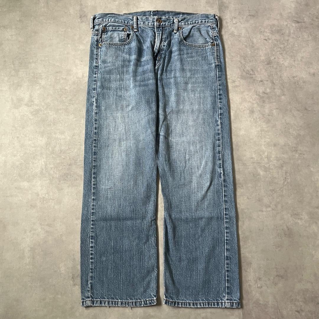 リーバイス569 Levis W34 ブルーデニム 青 ヒゲ 古着 16808