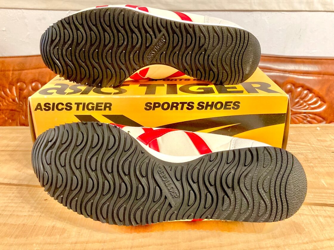 ASICS TIGER（アシックス タイガー） マラソン310 白/赤 27cm 90s 235 