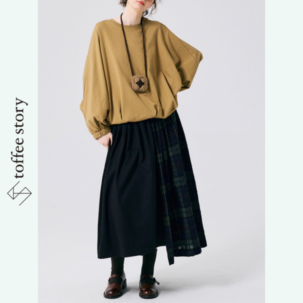 【2color】風をまとう午後のバットスリーブトップス 《P0261》