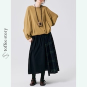 【2color】風をまとう午後のバットスリーブトップス 《P0261》
