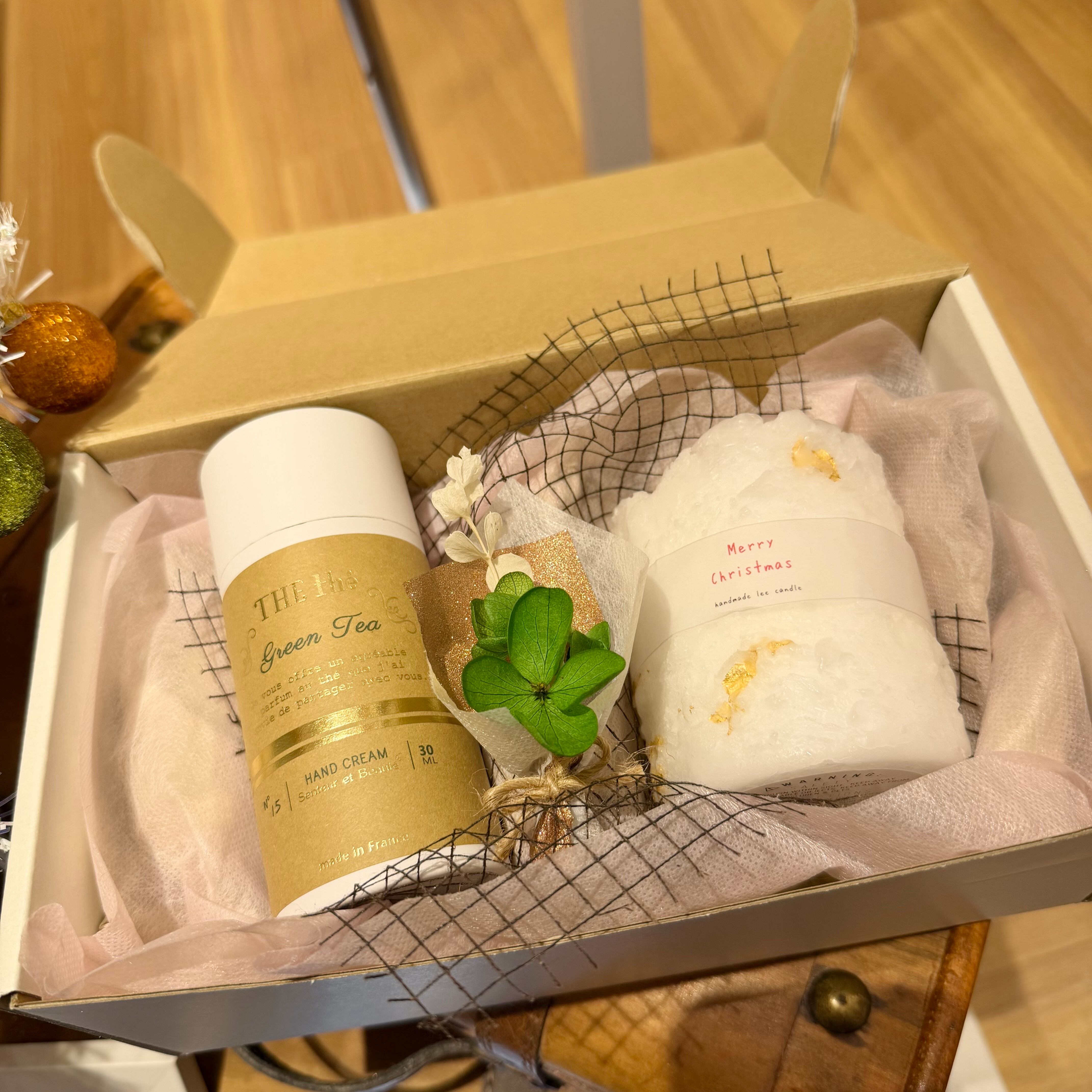 【当店限定】giftBOX！キャンドル×ハンドクリーム⑦