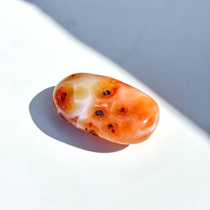 カーネリアン パーム 31♢ Carnelian ♢天然石・鉱物・パワーストーン・インテリア