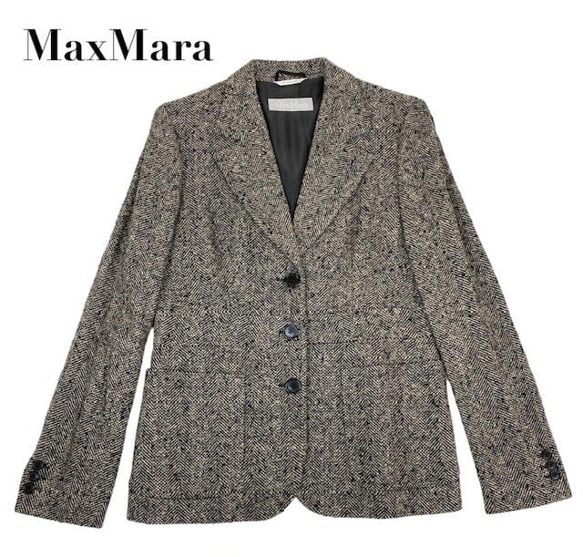 MAX MARA マックスマーラ ツイードジャケット セットアップ MAX MARA マックスマーラ ツイードジャケット セットアップ