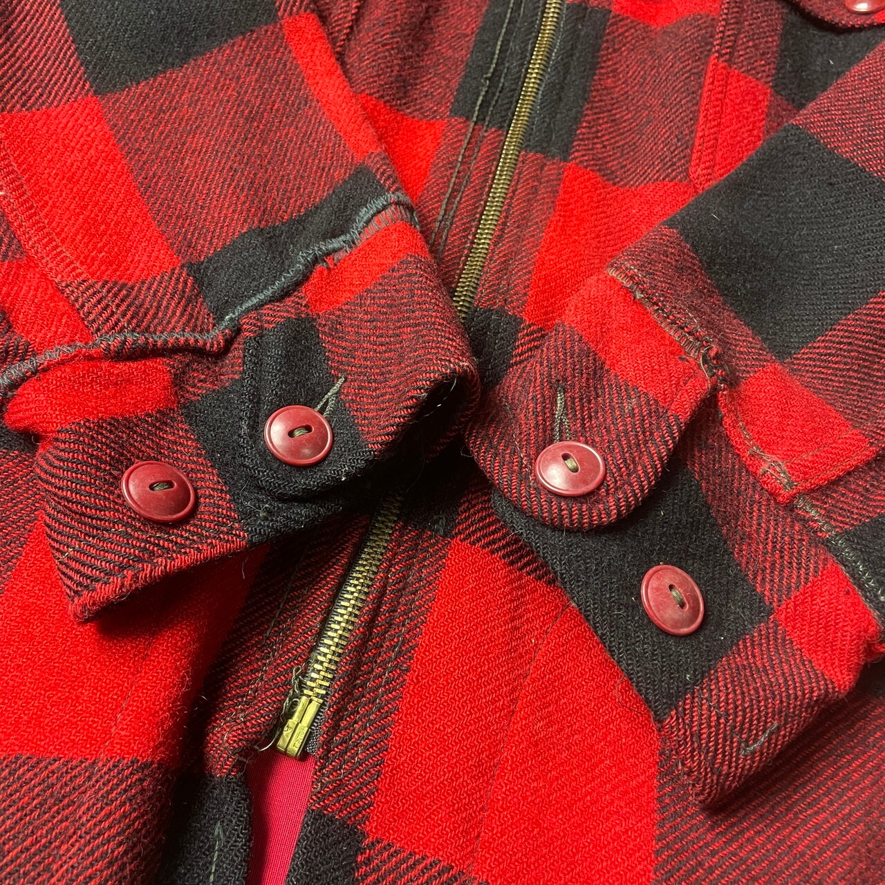 60年代 L.L.Bean 筆記体ロゴ マッキーノジャケット ウールジャケット 
