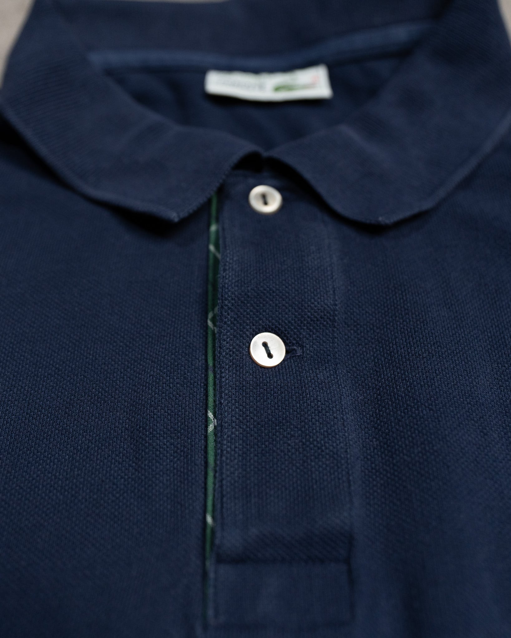 SIZE:6】70s CHEMISE LACOSTE Polo Shirts Made in France フレンチ