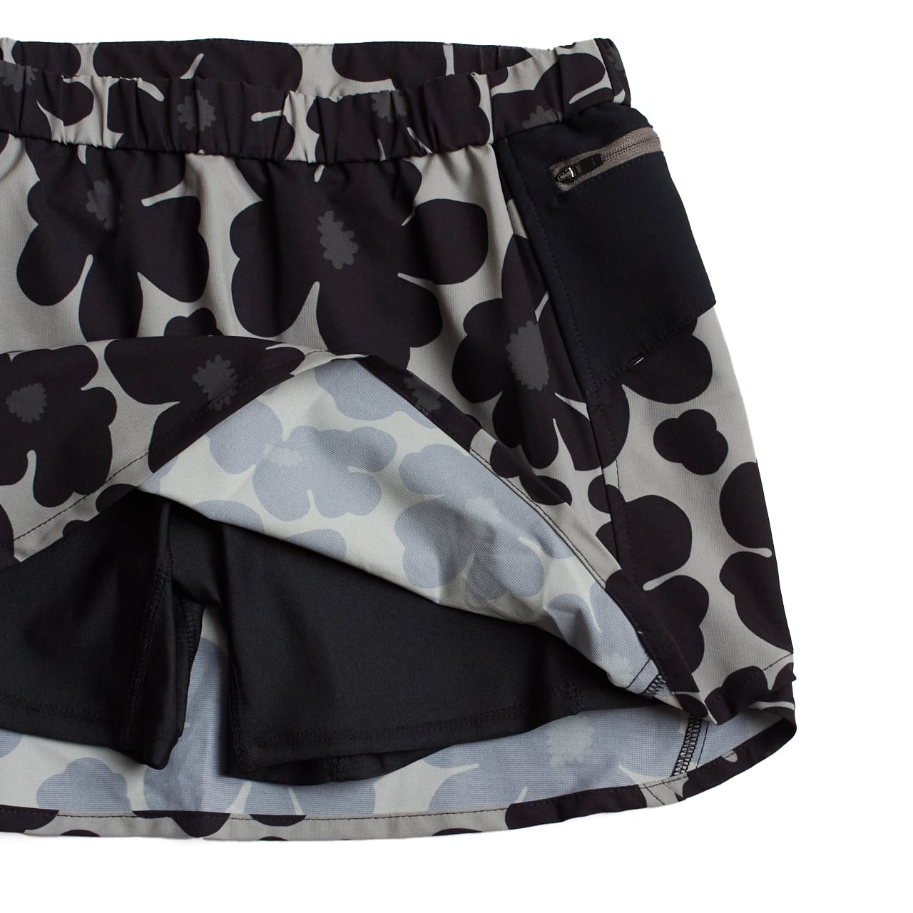 ranor（ラナー）FLOWER SKIRT -BEIGE レディースランニングスカート
