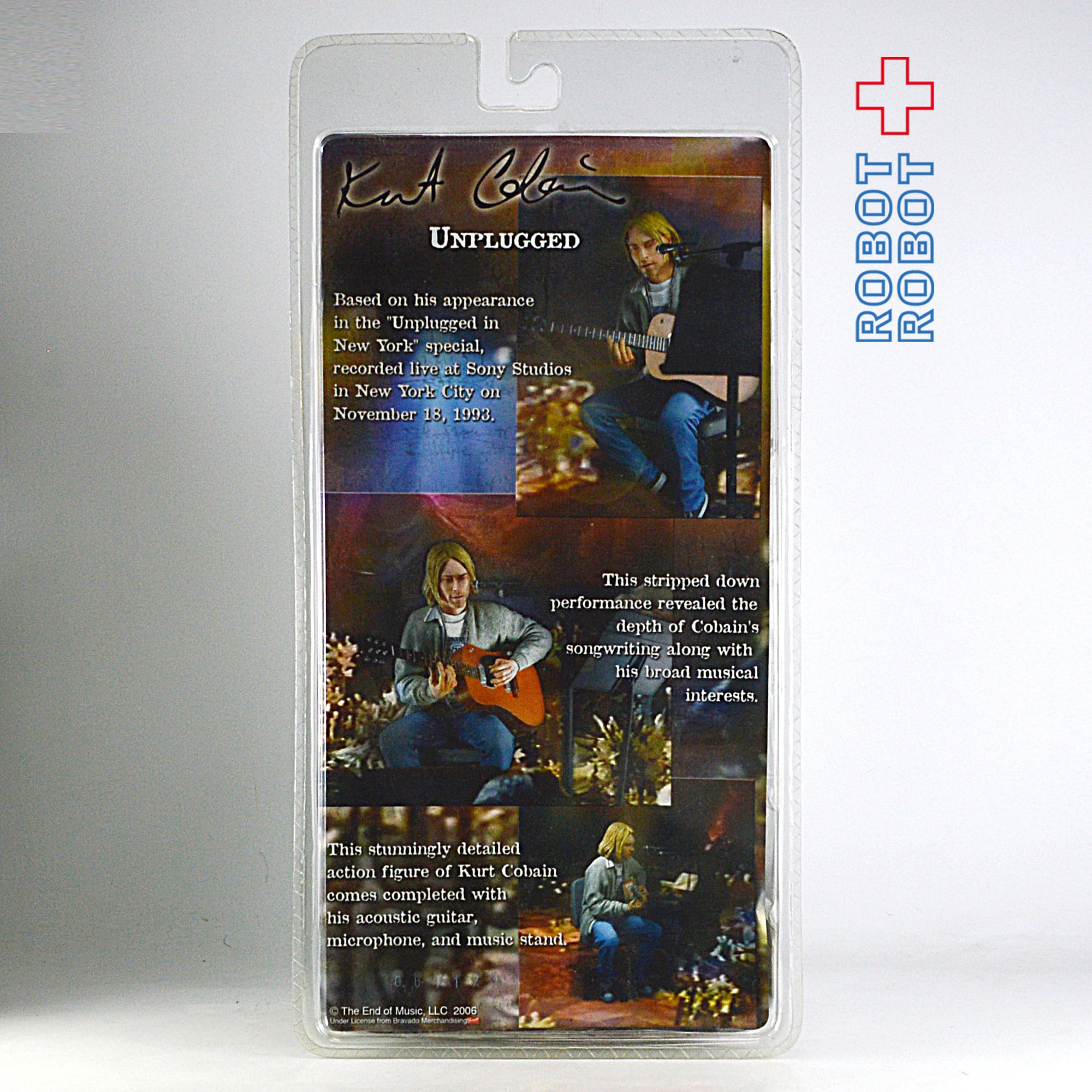 NECA カート・コバーン アンプラグド フィギュア 未開封