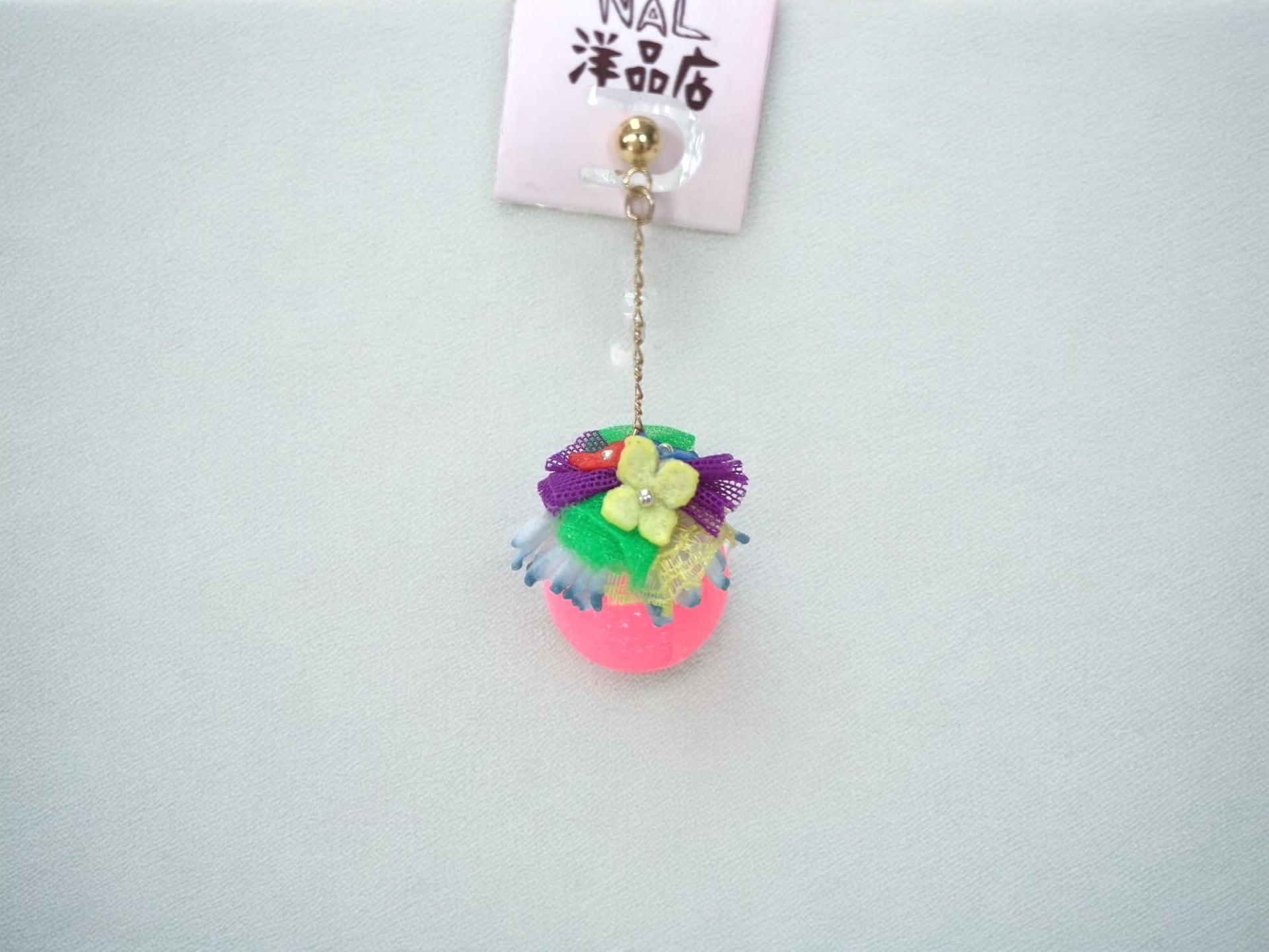 チクチクナール洋品店 ぼんぼりんちゃん ピアス