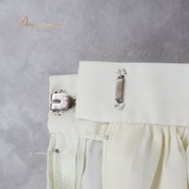 フォークダンス 衣装 スカート アイボリー系 刺繍 白 赤 緑 花柄 チロリアン チロルスカート カントリー 爽やか スカラップ かわいい ダンス衣装 イベント 練習 レッスン レッド系 グリーン系